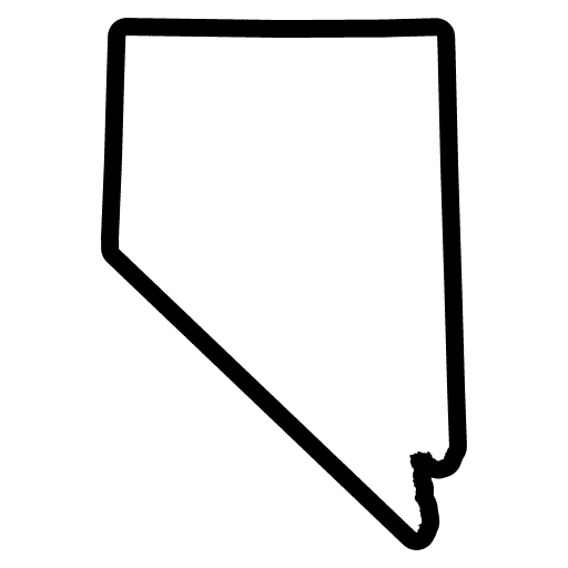 Nevada state outline